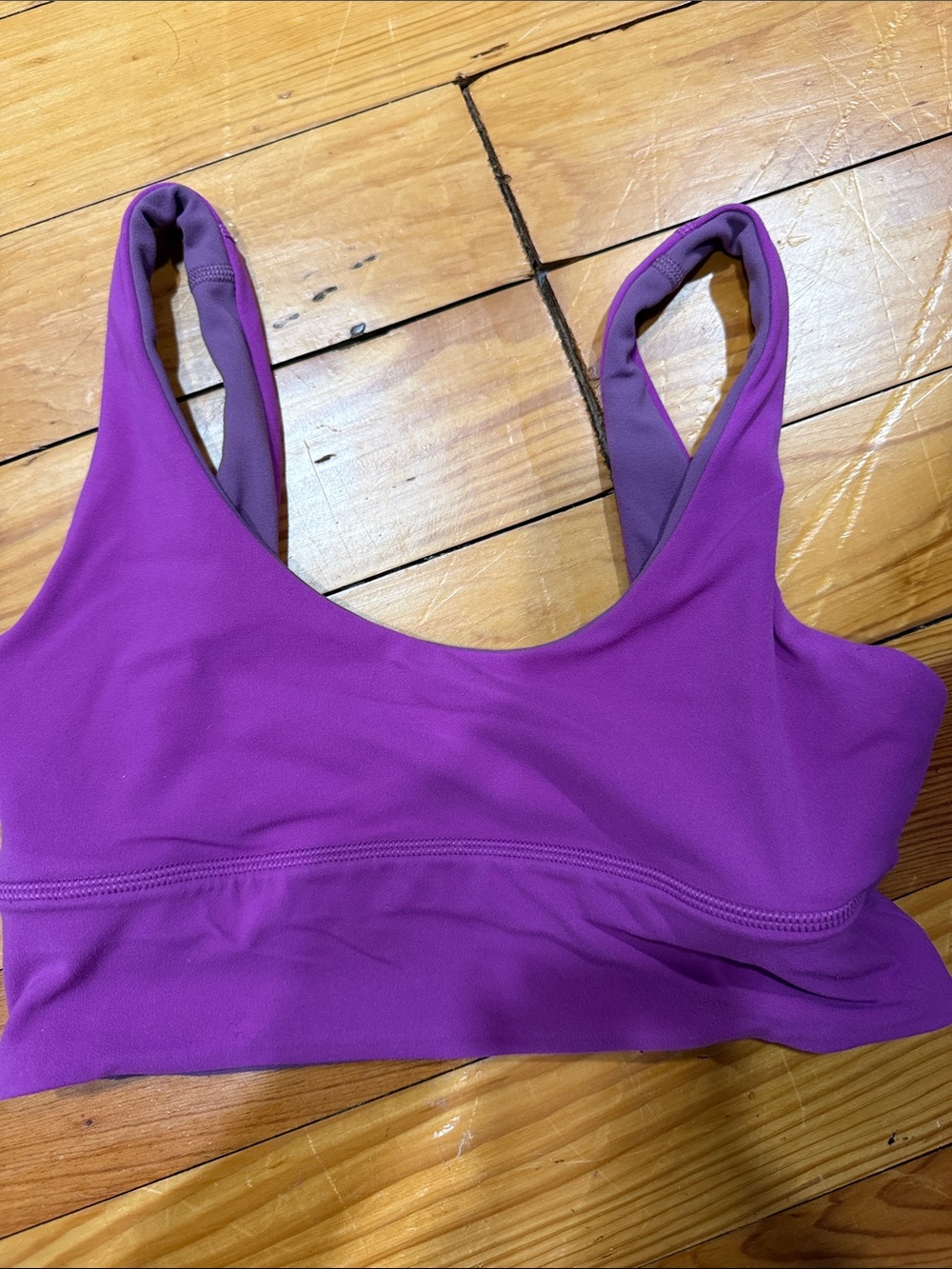 lululemon athletica Purple Scoop Sports Bra